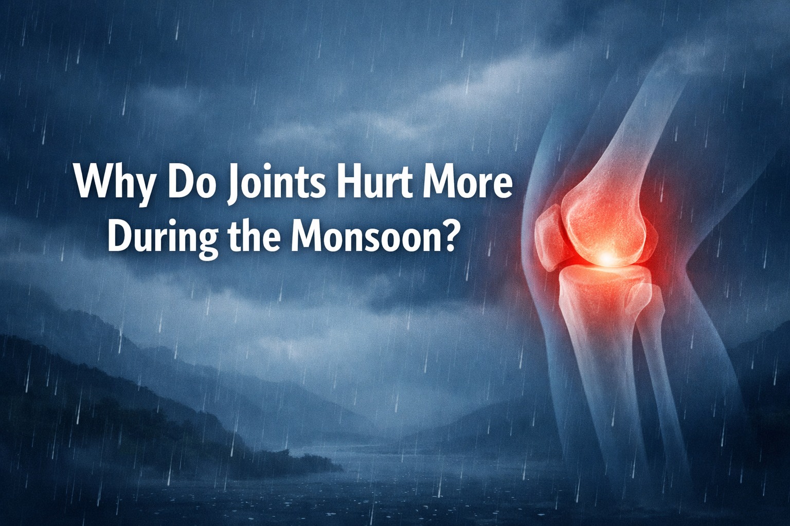 Why Do Joints Hurt More During the Monsoon?