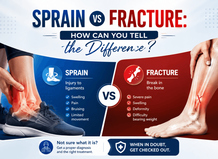 Sprain vs Fracture: How Can You Tell the Difference?