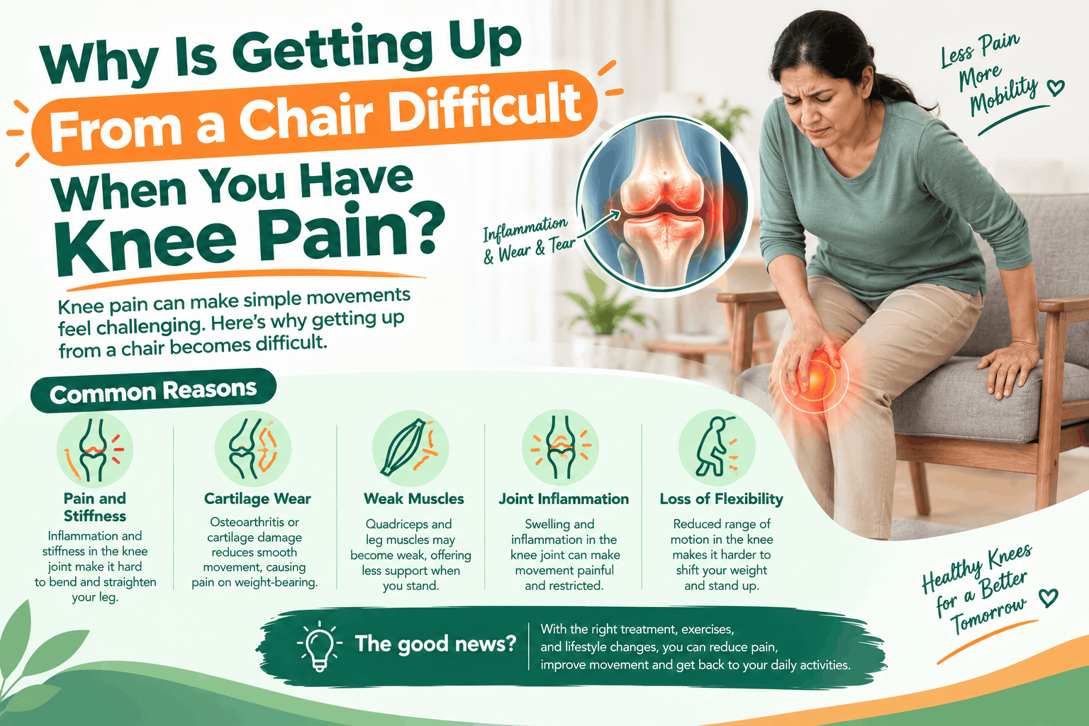 Knee Pain and Rising Challenges